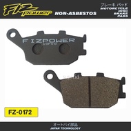 Rear Brake Pads Honda VT1300 VTX1300 CB1300 SBP657