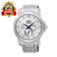 SNP133P1 - Seiko PREMIER Kinetic AUTO RELAY Perpetual Calendar Watch. 1 Yr International Warranty. 1