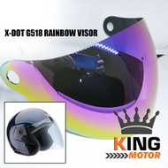 X-DOT G518 RAINBOW VISOR