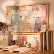 Cork Board / Message Board / Vision Board / Room Wall / Pin Board / Decorative Board with Frame