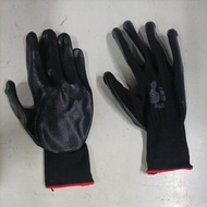Gloves wt oil and abrasion resistant rubber safety gloves