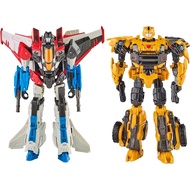 Transformers: Reactivate Video Game-Inspired Bumblebee and Starscream 2-Pack, 6.5-inch Convertible A