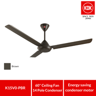 KDK Ceiling Fan K15V0 / K14YZ / K11Z1 3 Blade 5 Blade Remote Control Kipas Siling [Ready Stock]