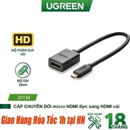 [Hot] micro HDMI to HDMI cable Ugreen 20134 Mini HDMI to HDMI 20137 30102 11167 for camera