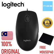 LOGITECH B100 BLACK OPTICAL USB MOUSE - M100 M100R B175 G103 M170 M171 M185 M187 M235 M238 G302 G304