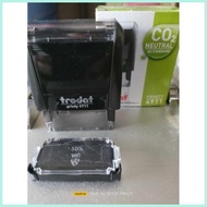 TRODAT 4911 CASE ONLY NO PRINT NO NAME WITH INK IN THE PAD