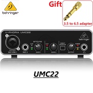 ▲Promotion BEHRINGER UMC22 Microphone Amplifier Sound Card Audio Interface Recording Sound Card