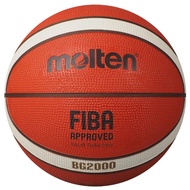 Molten Fiba Approved Rubber Basketball Orange No. 7 6 5 3 Model B7G2000 B6G2000 B5G2000 B3G2003