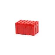 Military Army Box and weapons Red
