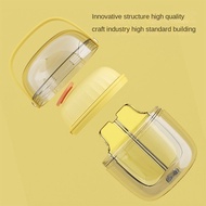 Protable Medicine Container Medicine Pill Box 4 Compartments Big Capacity Pill Storage Bekas Ubat Me