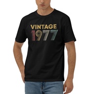 Vintage 1977 46Th Fashion Casual Comfortable T-Shirt