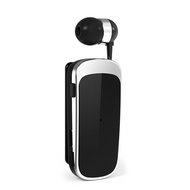 K52 Wireless Business BT Headset in-Ear Retractable Earphone Hands-free Sport Driver Earphone Telesc