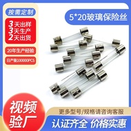 5 * 20 Glass Fuse Copper Cap Transparent Glass Fuse Holder 10A/15A/30A 6 * 30 Fuse Holder GGOU