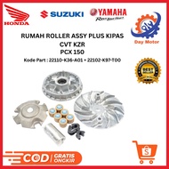 HONDA Original CVT Roller Housing PCX 150 K97HONDA + K36 Fan Original