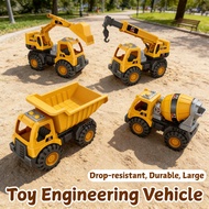 Budak Truck Mainan Excavator Lori Boom Car Mixer Dumper Large Truck Bulldozer