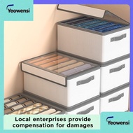 Pants Clothes Storage Household Wardrobe Layered Partitioned Box Clothes Finishing Compartment Box T