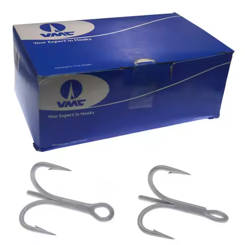 Fishing VMC 9626 Treble Hook Fishing Hook BULK BAG Sharp Strong Fishing Hook Short Cut Fishing Hook