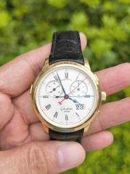 Glashutte Orginal Senator Rattrapante Split Second Flyback Chronograph 格拉蘇蒂參議員系列追針飛返計時腕錶