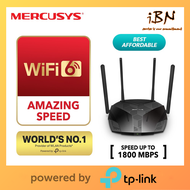 MR70X AX1800 AX3000 MR80X AX6000 MR90X Dual-Band WiFi 6 Router - Mercusys(Powered by TP-Link ) For U