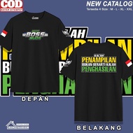 Distro T-shirts, Charm of Young Boss Indonesia, Spirit, T-shirts with Words, Original Distro T-shirt