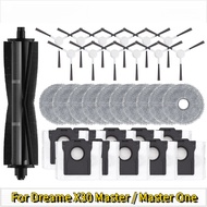 Accessories For Dreame X30 Master / Master One Roller Side Brush Hepa Filter Mop Cloths Rag Dust Bag