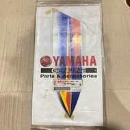 Right outer wing sticker Striping TOP Yamaha jupiter Z 2005 silver biru Original YGP 5TP-F831Y-G0