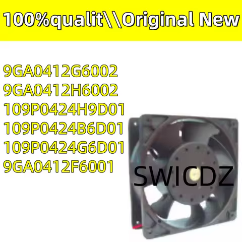 BLDC DC sem escova sem escova, novo, 9GA0412G6002, 9GA0412H6002, 109P0424H9D01, 109P0424B6D01, 109P0