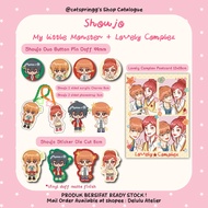 GANTUNGAN Lovely complex, my little monster, kimi ni todoke, ao haru ride Shoujo Anime duo acrylicET