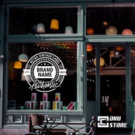 Cafe stickers - wall stickers - wall stickers - wall sticker wallpaper - cafe wallpaper - motif wall