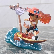 One Piece Figure Fire Boat Ace G5 Wano Luffy G5 Wano Zoro Anime Model Figure Display