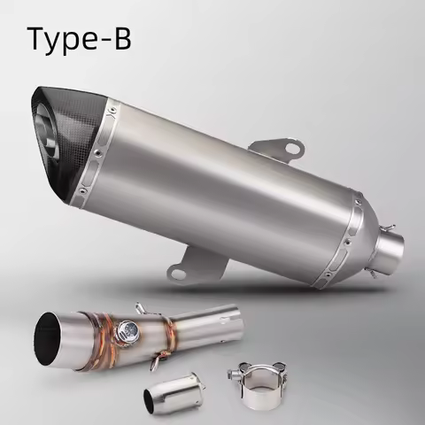Slip On For forza300 forza350 adv350 Motorcycle Exhaust Escape Moto System Modify Middle Llink Pipe 