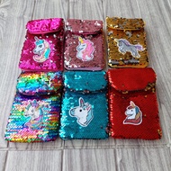 FULL BLING BLING SQUARE CHILDREN'S BAG 3 SLOTS