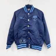 古著球迷球場夾克，新南威爾斯藍隊，藍色