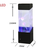 【LED】® Led Jellyfish Lamp Colorful Color Changing Electronic Aquarium Creative Decoration Jellyfish 