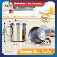 MINIMUM 12PCS STAINLESS CUPS 7CM Drinking Cups Wedding Gift Cups Souvenirs