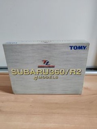 TOMY Tomica Limited Subaru 360/R2 模型車(車呔老化已變色）