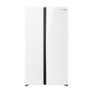 ตู้เย็น SIDE BY SIDE HISENSE RS708N4TWU 19.8 คิว กระจกขาว (1298741)