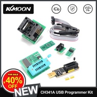 USB CH341A SOP8 Clip EEPROM Burner BIOS Flasher SPI Flash Programmer Kit with 1.8V Adapter