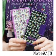 Korean Small Floral Leather Case S188 Samsung Note9 J8 A60 A40s A70 A20 Case