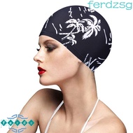 JENNIFERDZSG Swimwear Hats Sports Unisex Adults Sports Swim Pool Calico Swim Cap Diving Hat Ear Prot