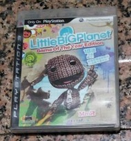 (遊戲光碟)PS3 小小大星球1 LittleBigPlanet 1 ~中英文合版(原盒裝，有遊戲手冊)