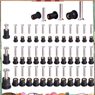 36 Pairs /M5/M6 Neoprene Well Nuts Rubber Well Nuts With Stainless Steel Screw Kayak Brass Copper Bo