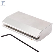 [Flameer] Guitar Fret Press Tool with Screws Fret Press Block Slanted Edge for Luthiers, Workshop, R