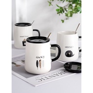 bottle water bottle Ceramic Drinking Water Creative Trendy Men Women Household Mugs