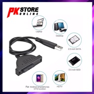 EXTERNAL USB TO SATA 13PIN(7+6) LAPTOP DVD CD ROM OPTICAL DRIVE ADAPTER CABLE