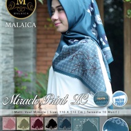 [FREE PPN] jilbab segiempat miracle print LC by malaica [ORI]