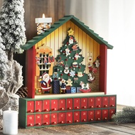 Christmas Christmas Decoration Big Truck Christmas Calendar Gift Santa Claus Children Decorations Gift Countdown