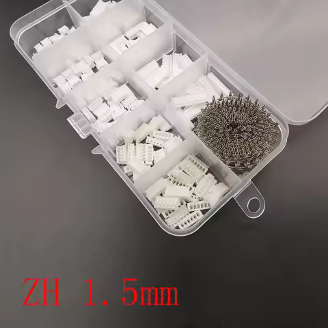 1Box JST ZH 1.5mm 2P 3P 4P 5P 6P 7P 8P 9P 10Pin Connector ZH1.5 Female Plastic Housing Crimp Termina