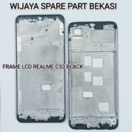 REALME C53 LCD FRAME (BLACK)