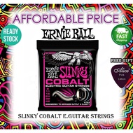 ERNIE BALL ELECTRIC GUITAR STRINGS SUPER SLINKY 2723 COBALT ELECTRIC GUITAR STRINGS - 9-42 GAUGE